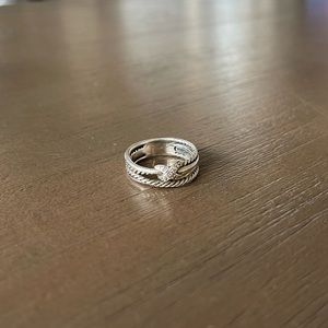 David Yurman - Women’s X Crossover Band Ring, Size 6.5
